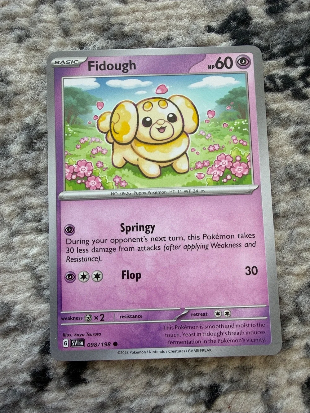 Fidough & Dachsbun Evolution Line Lot | Scarlet & Violet Base Set | ✨5/$25✨